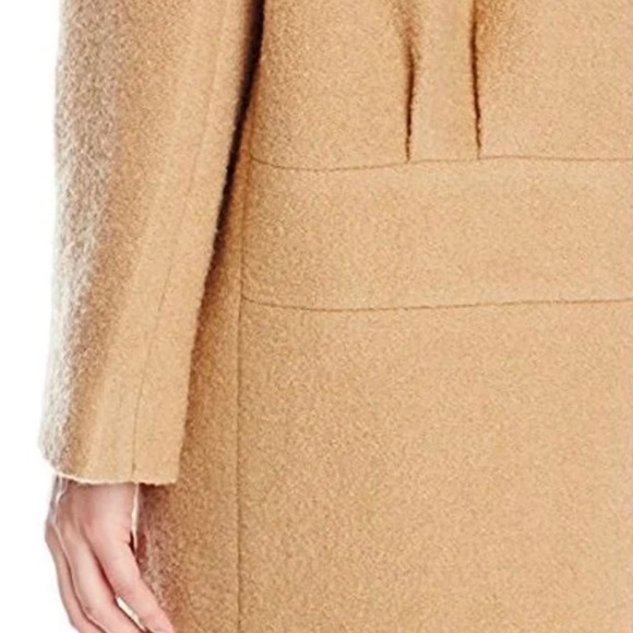 Kensie Wool-Blend Cocoon Coat - Picture 4 of 13